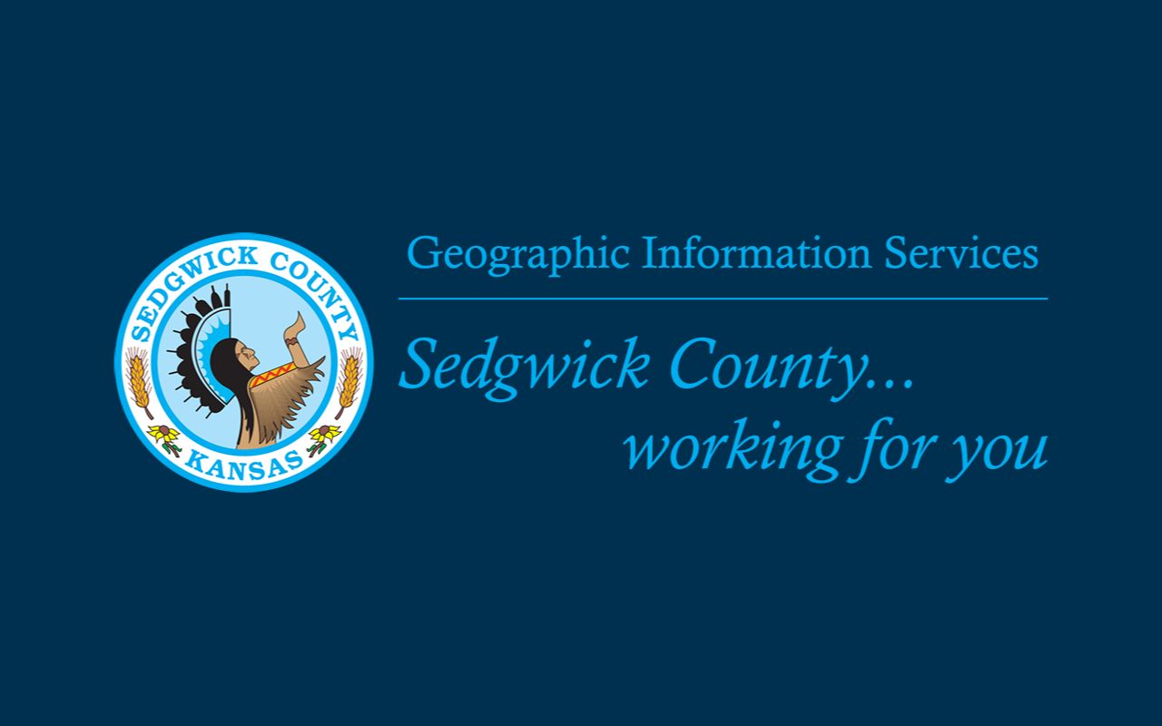 Sedgwick County Mobile Land Records parcel map for Wichita streets