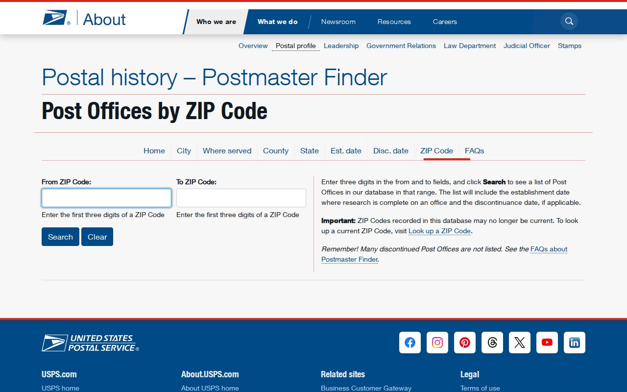 Wichita ZIP code directory view of the USPS post office by ZIP resource